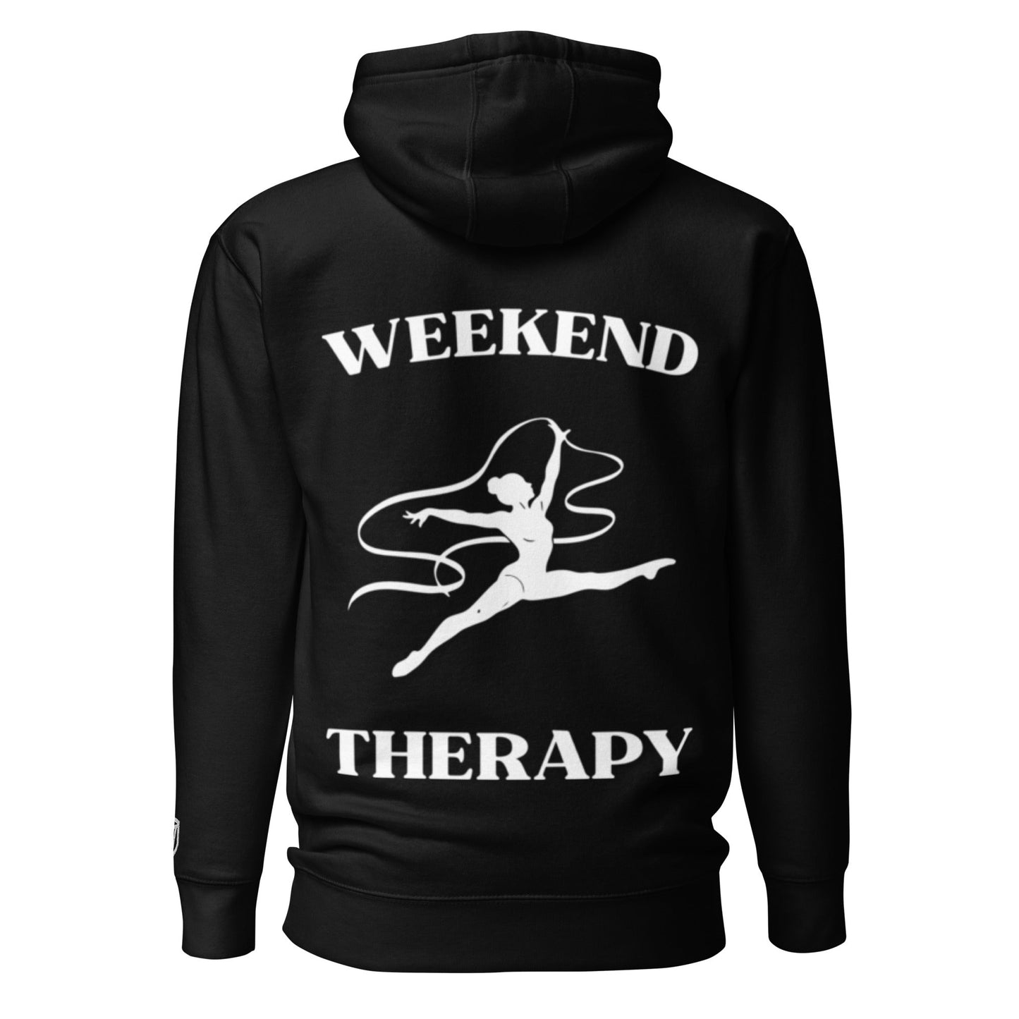 Weekend Therapy Gymnastics Hoodie – Ribbon Edition by Weekend Therapy™ – Weekend Therapy Clothing