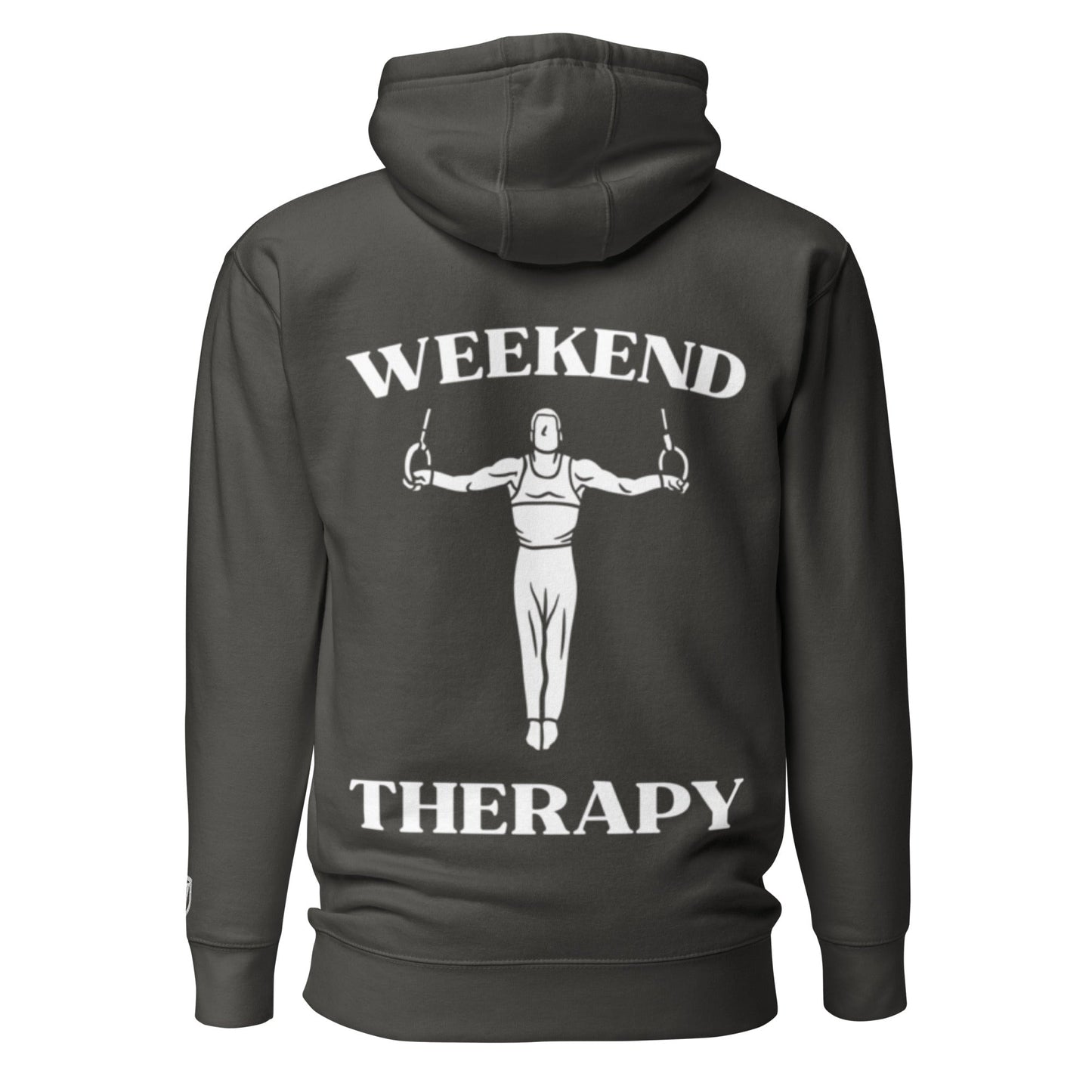 Weekend Therapy Gymnastics Hoodie – Rings Edition by Weekend Therapy™ – Weekend Therapy Clothing