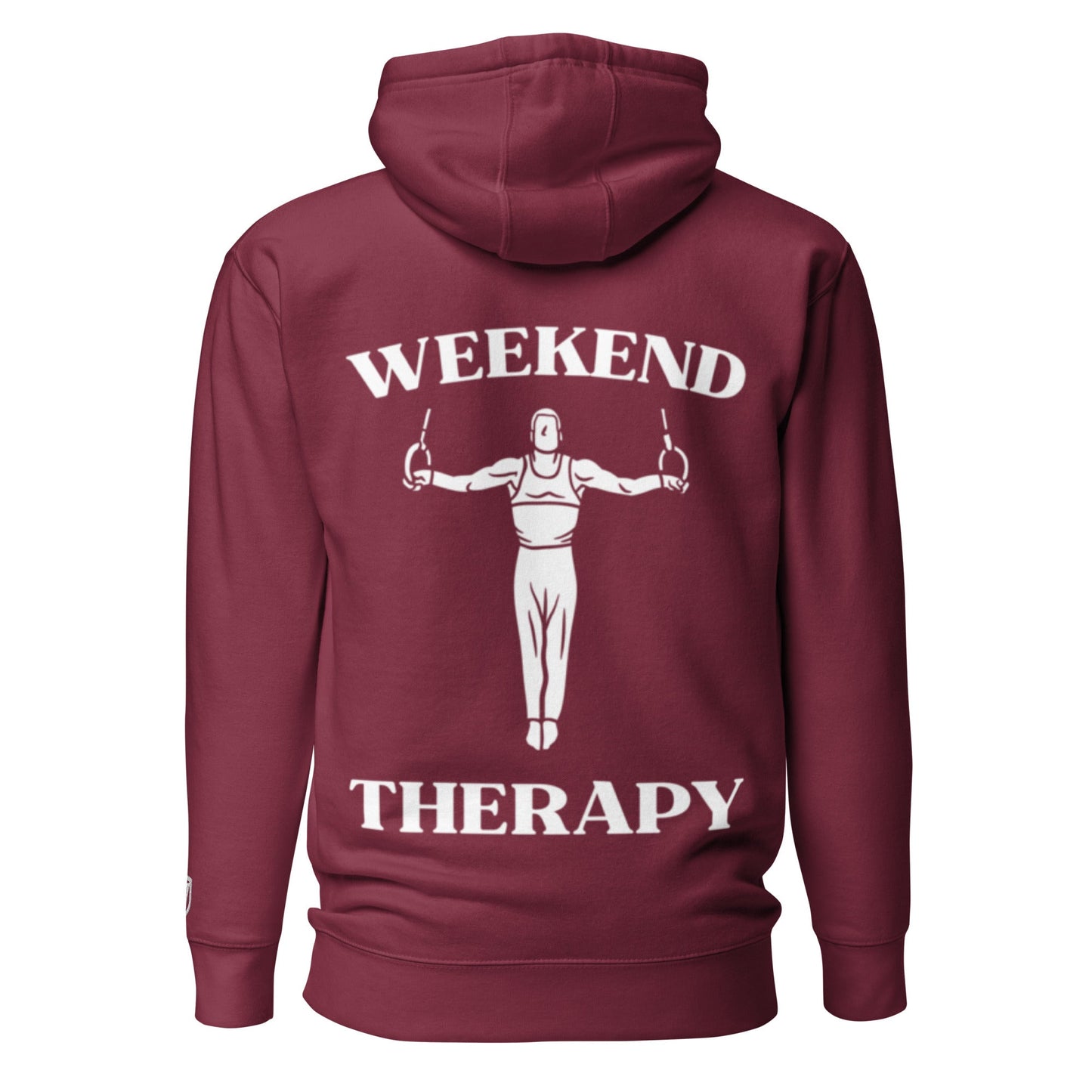Weekend Therapy Gymnastics Hoodie – Rings Edition by Weekend Therapy™ – Weekend Therapy Clothing