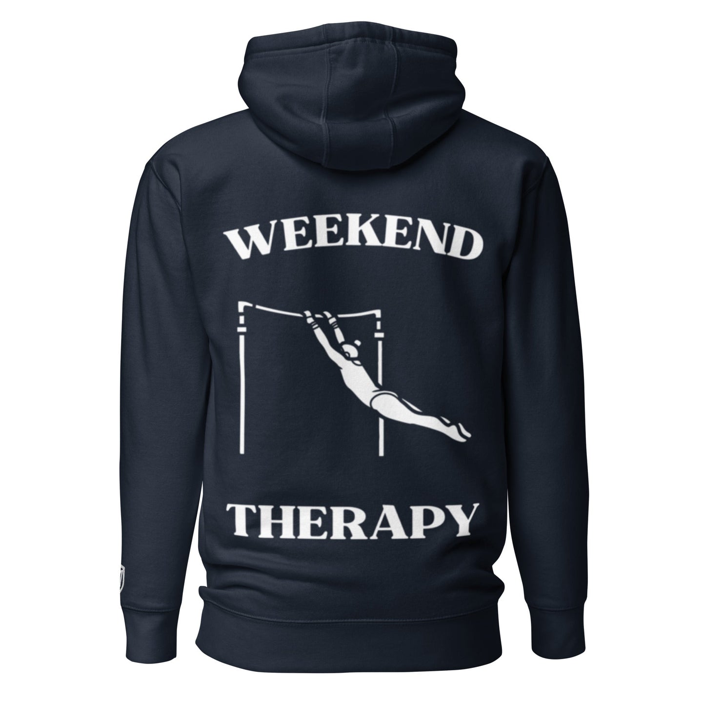 Weekend Therapy Gymnastics Hoodie – Uneven Bars Edition by Weekend Therapy™ – Weekend Therapy Clothing