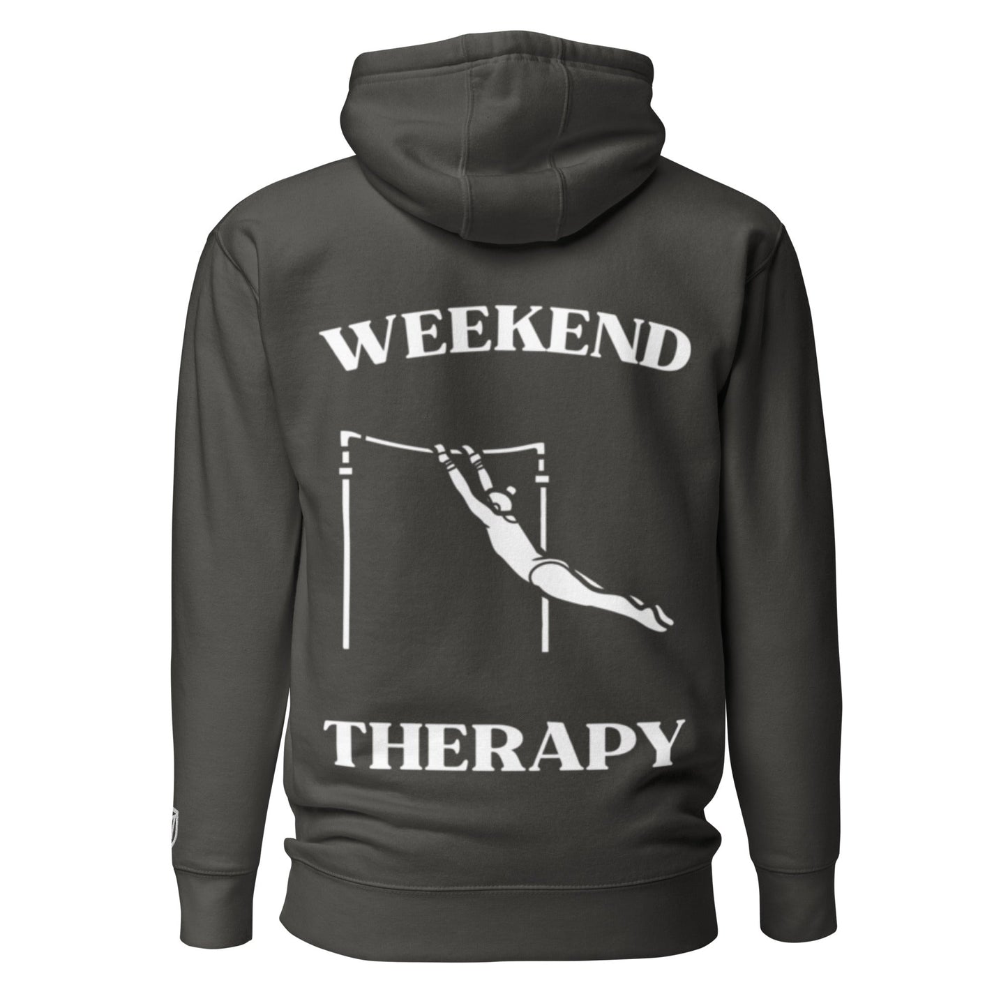 Weekend Therapy Gymnastics Hoodie – Uneven Bars Edition by Weekend Therapy™ – Weekend Therapy Clothing