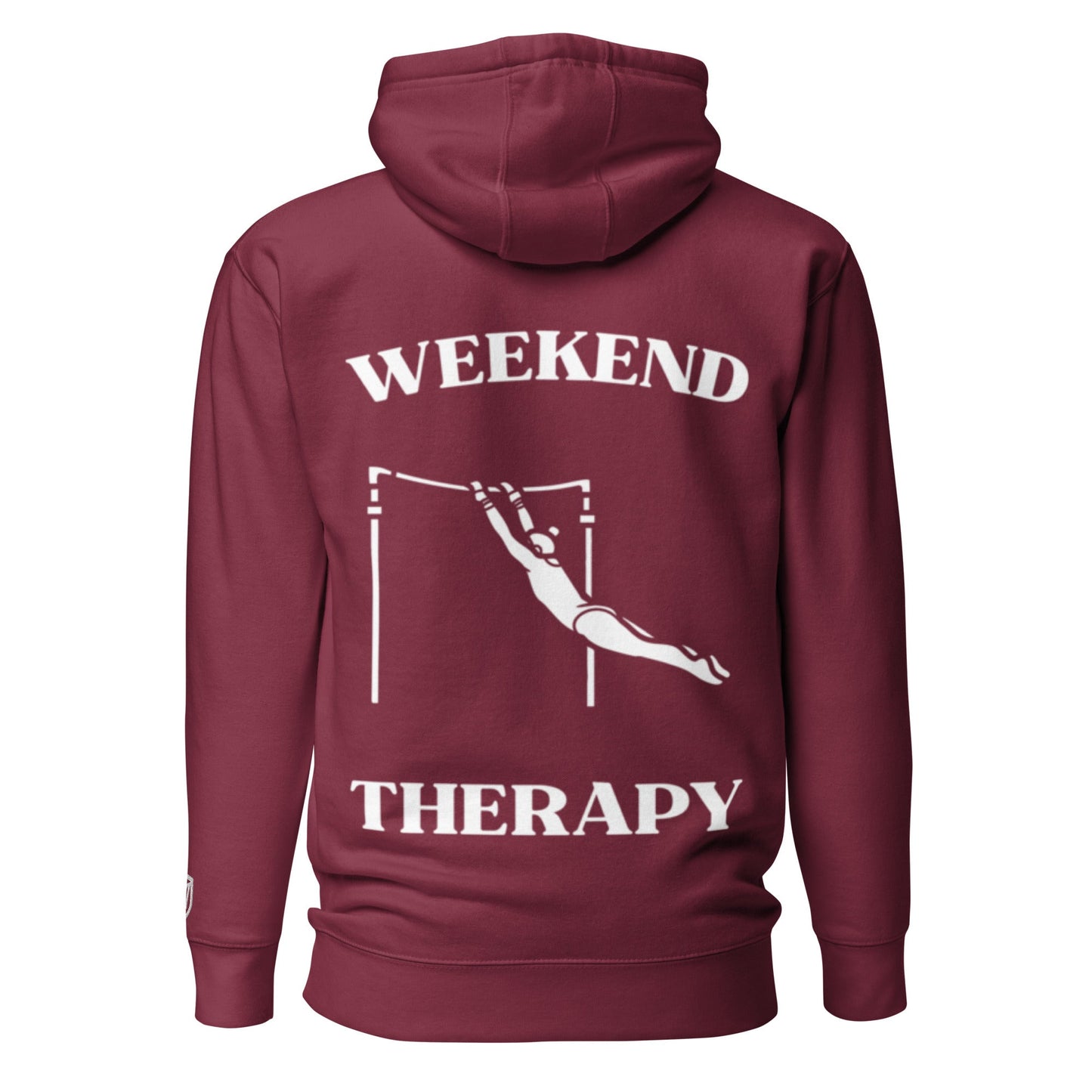 Weekend Therapy Gymnastics Hoodie – Uneven Bars Edition by Weekend Therapy™ – Weekend Therapy Clothing