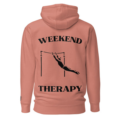 Weekend Therapy Gymnastics Hoodie – Uneven Bars Edition by Weekend Therapy™ – Weekend Therapy Clothing