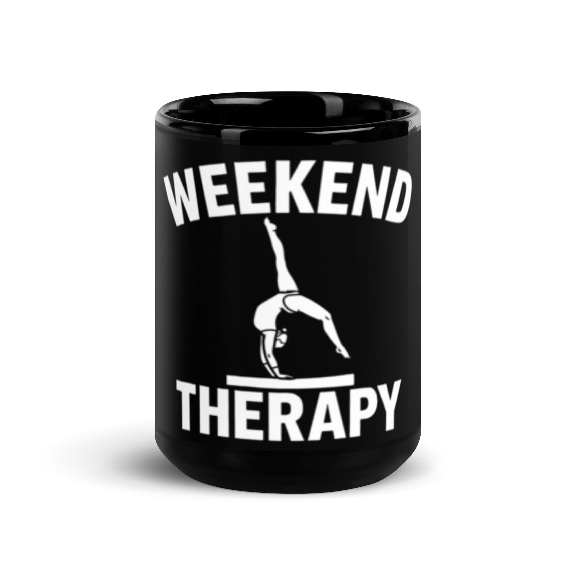 Weekend Therapy Gymnastics Mug – Beam Edition by Weekend Therapy™ – Weekend Therapy Clothing