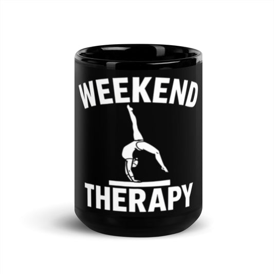 Weekend Therapy Gymnastics Mug – Beam Edition by Weekend Therapy™ – Weekend Therapy Clothing