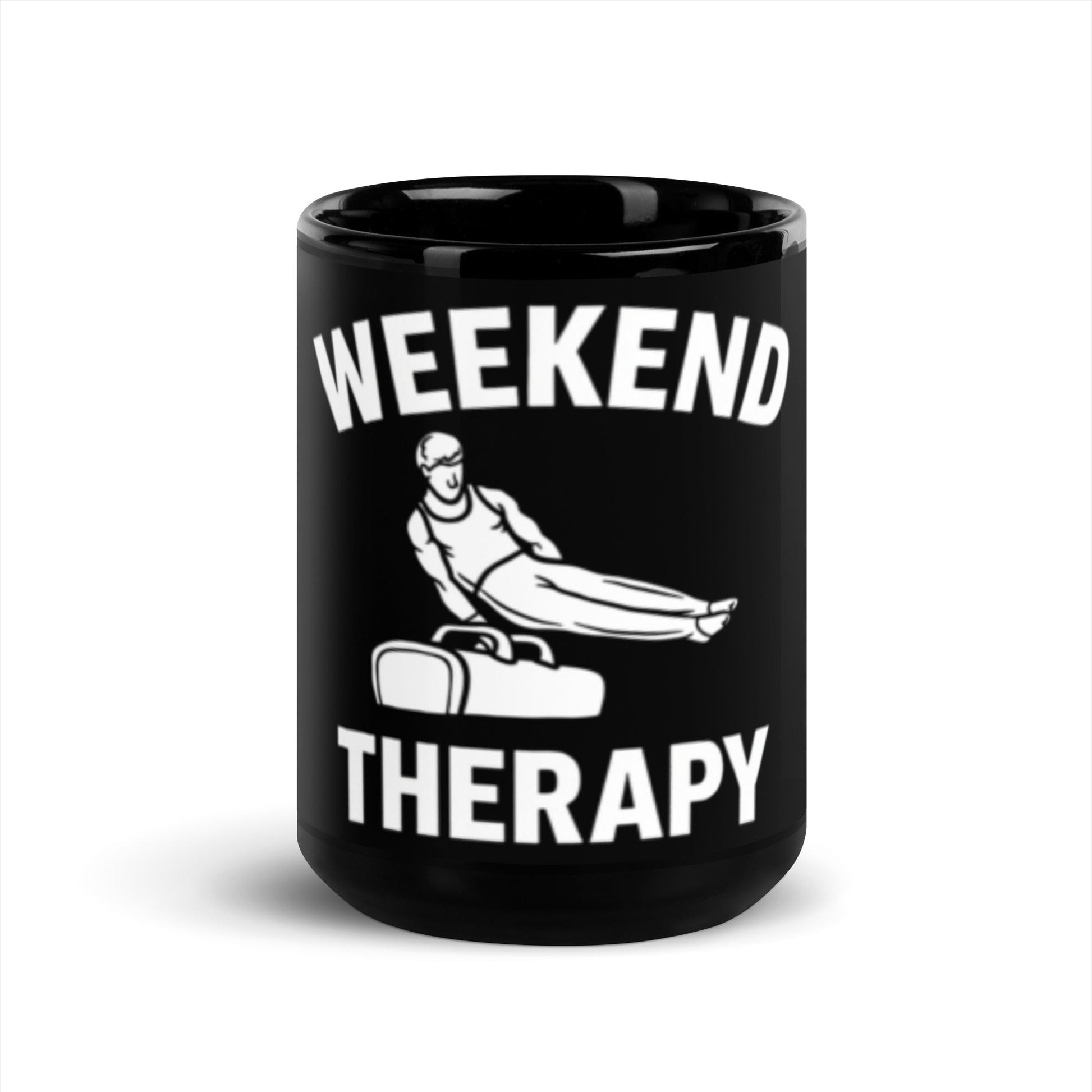 Weekend Therapy Gymnastics Mug – Pommel Horse Edition by Weekend Therapy™ – Weekend Therapy Clothing