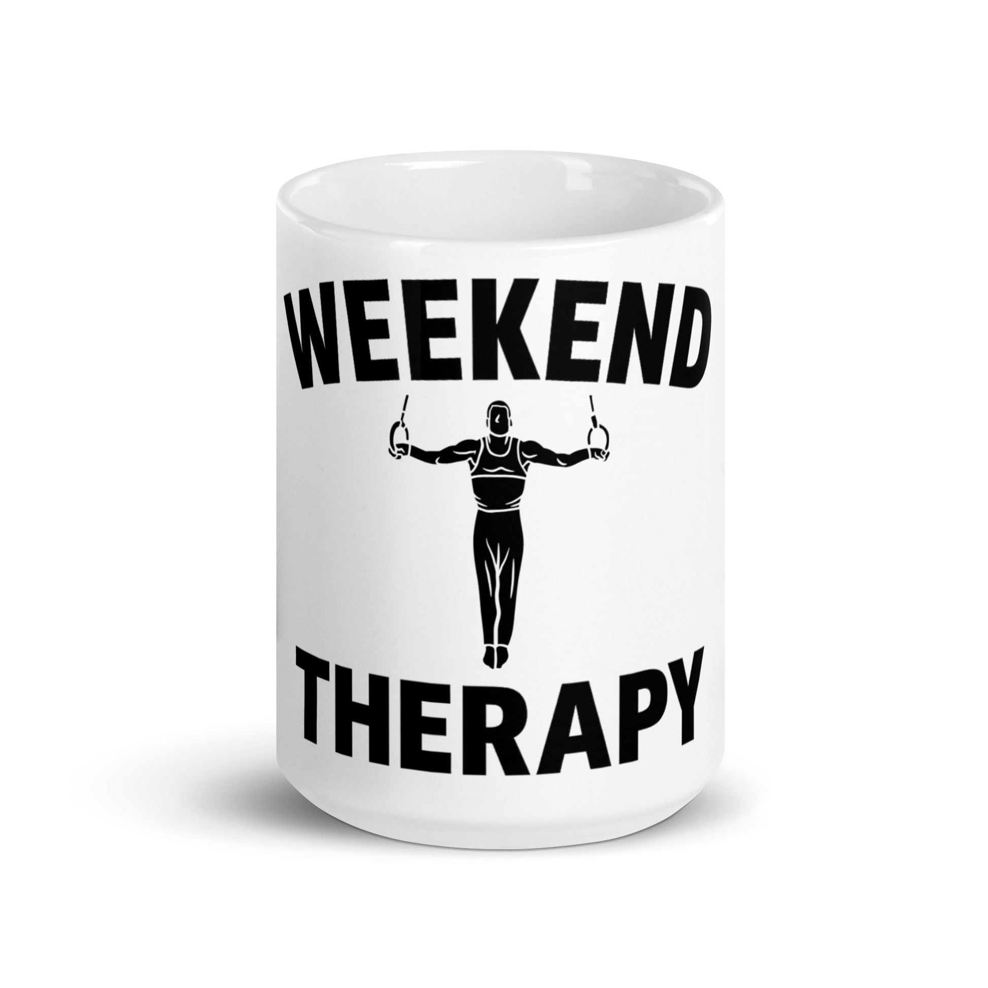 Weekend Therapy Gymnastics Mug – Rings Edition by Weekend Therapy™ – Weekend Therapy Clothing