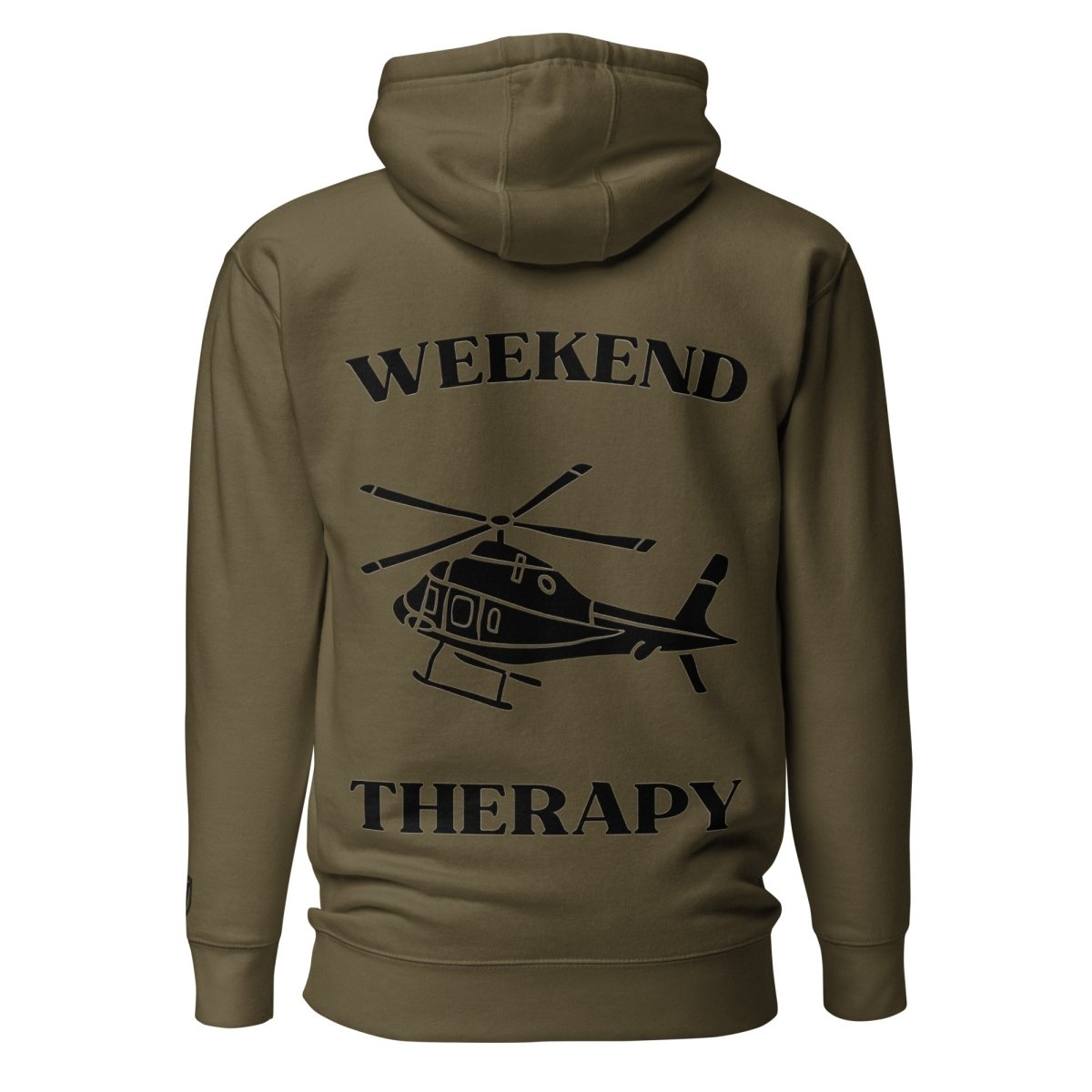 Weekend Therapy Helicopter Hoodie – Utility Edition by Weekend Therapy™ – Weekend Therapy Clothing