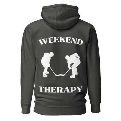 Weekend Therapy Hockey Hoodie – Faceoff Edition by Weekend Therapy™ – Weekend Therapy Clothing