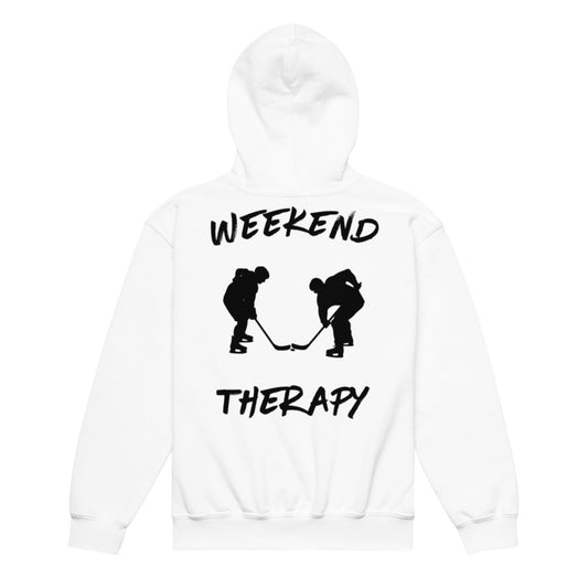 Weekend Therapy Hockey Hoodie – Faceoff Edition by Weekend Therapy™ – Weekend Therapy Clothing
