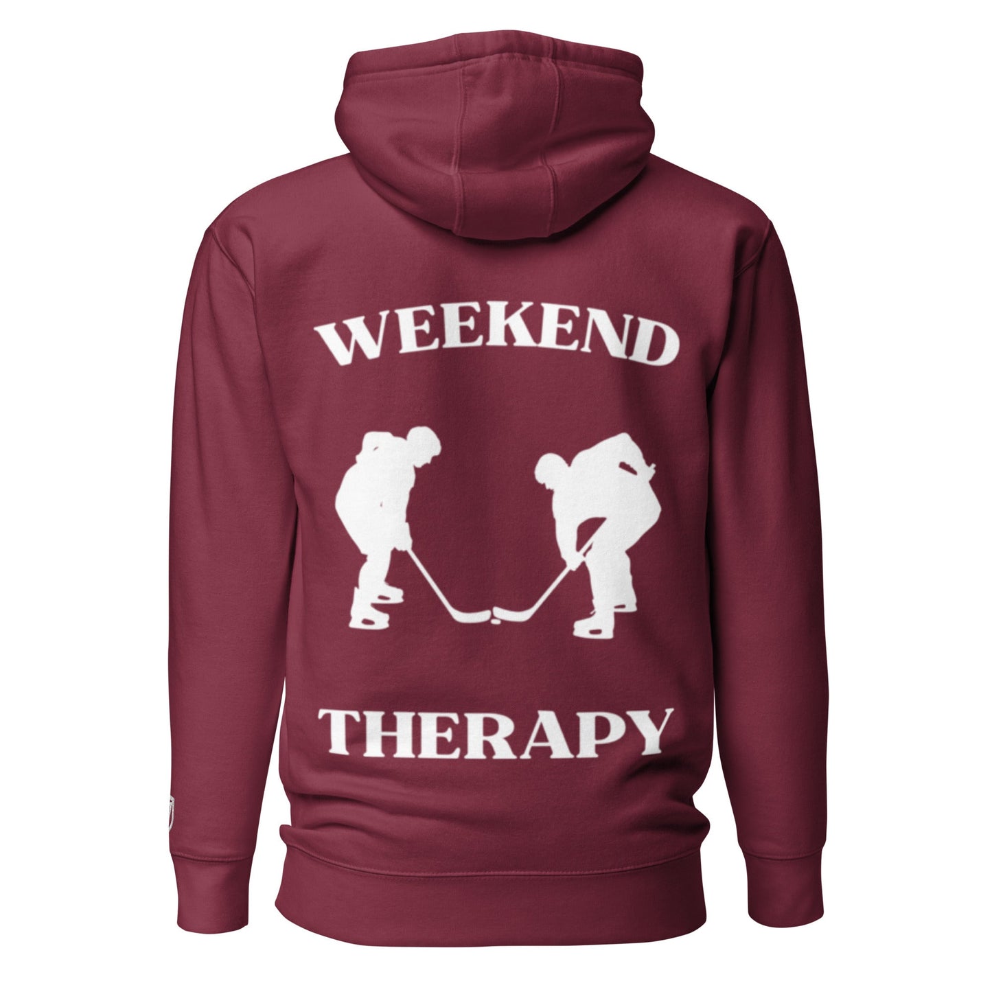 Weekend Therapy Hockey Hoodie – Faceoff Edition by Weekend Therapy™ – Weekend Therapy Clothing