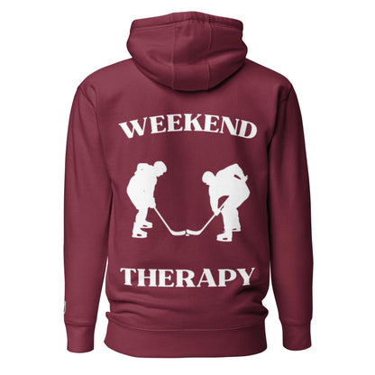 Weekend Therapy Hockey Hoodie – Faceoff Edition by Weekend Therapy™ – Weekend Therapy Clothing