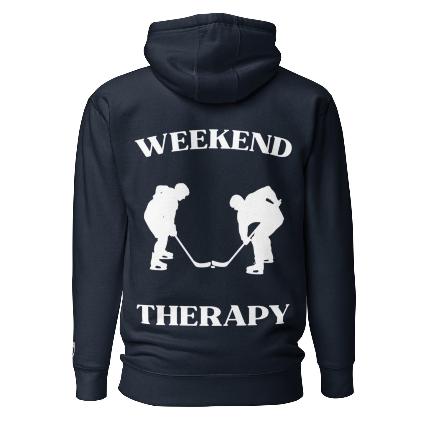 Weekend Therapy Hockey Hoodie – Faceoff Edition by Weekend Therapy™ – Weekend Therapy Clothing