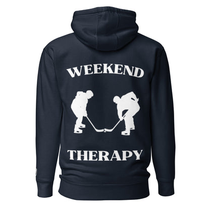 Weekend Therapy Hockey Hoodie – Faceoff Edition by Weekend Therapy™ – Weekend Therapy Clothing