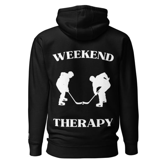 Weekend Therapy Hockey Hoodie – Faceoff Edition by Weekend Therapy™ – Weekend Therapy Clothing