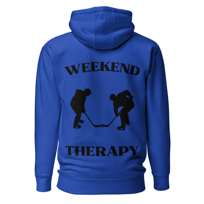 Weekend Therapy Hockey Hoodie – Faceoff Edition by Weekend Therapy™ – Weekend Therapy Clothing