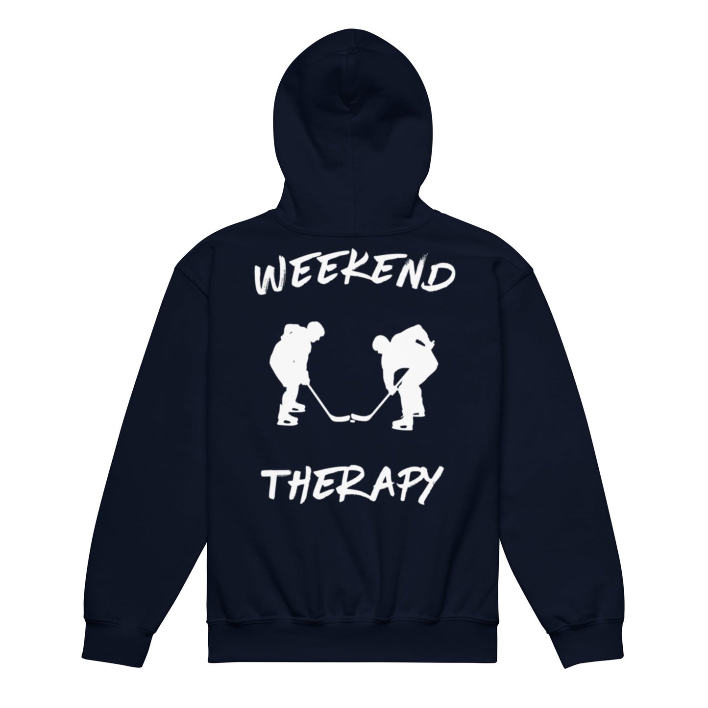 Weekend Therapy Hockey Hoodie – Faceoff Edition by Weekend Therapy™ – Weekend Therapy Clothing