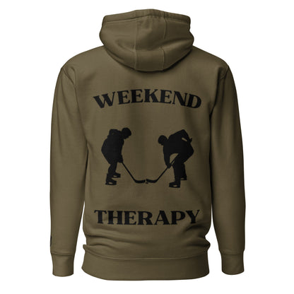 Weekend Therapy Hockey Hoodie – Faceoff Edition by Weekend Therapy™ – Weekend Therapy Clothing