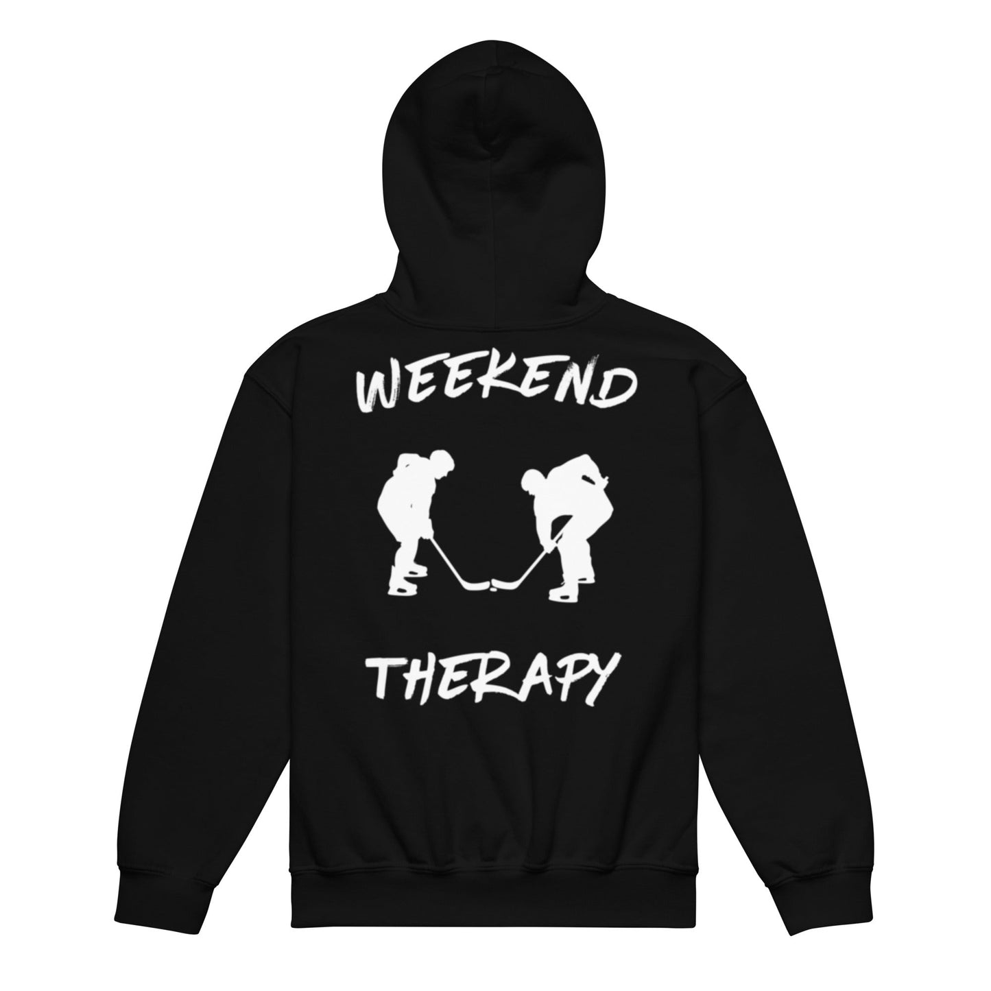 Weekend Therapy Hockey Hoodie – Faceoff Edition by Weekend Therapy™ – Weekend Therapy Clothing