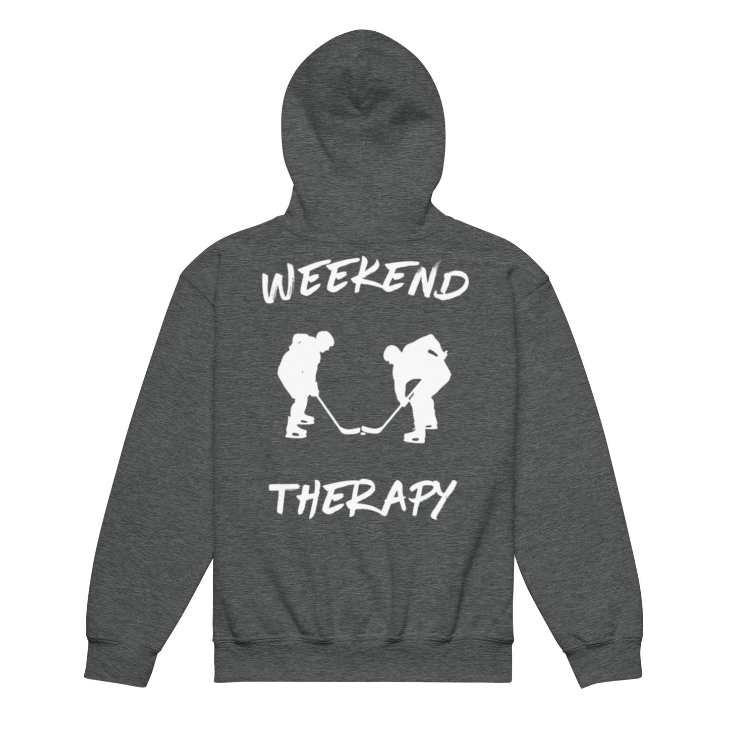 Weekend Therapy Hockey Hoodie – Faceoff Edition by Weekend Therapy™ – Weekend Therapy Clothing
