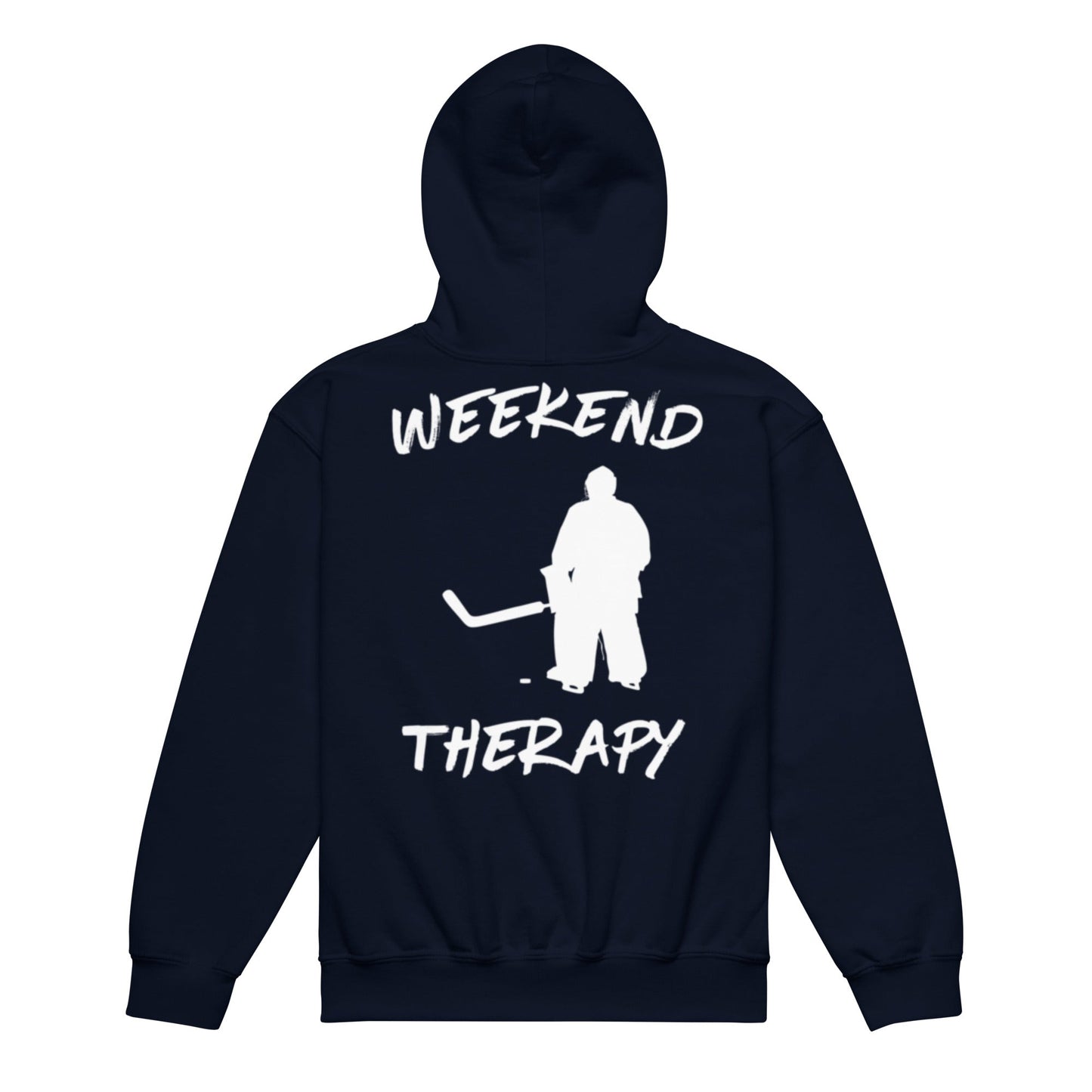 Weekend Therapy Hockey Hoodie – Goalie Edition by Weekend Therapy™ – Weekend Therapy Clothing