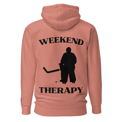 Weekend Therapy Hockey Hoodie – Goalie Edition by Weekend Therapy™ – Weekend Therapy Clothing
