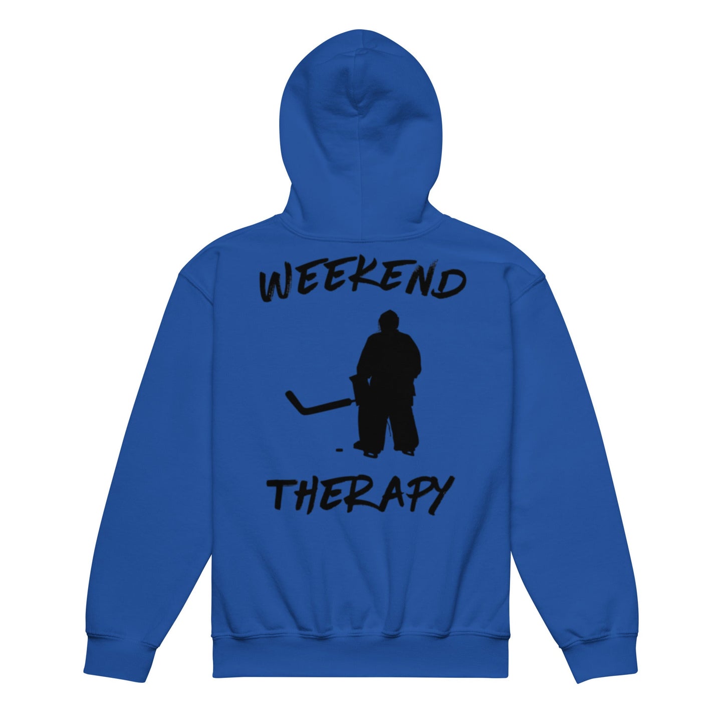 Weekend Therapy Hockey Hoodie – Goalie Edition by Weekend Therapy™ – Weekend Therapy Clothing