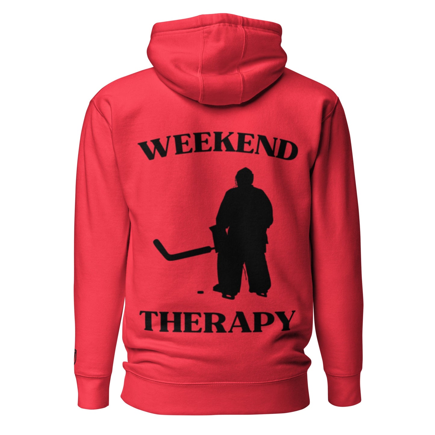 Weekend Therapy Hockey Hoodie – Goalie Edition by Weekend Therapy™ – Weekend Therapy Clothing