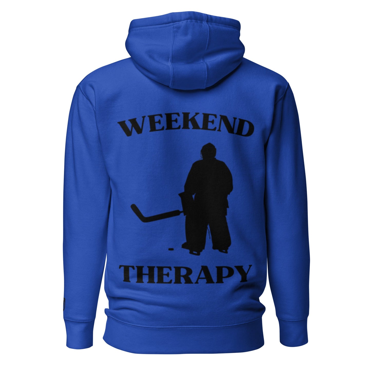 Weekend Therapy Hockey Hoodie – Goalie Edition by Weekend Therapy™ – Weekend Therapy Clothing