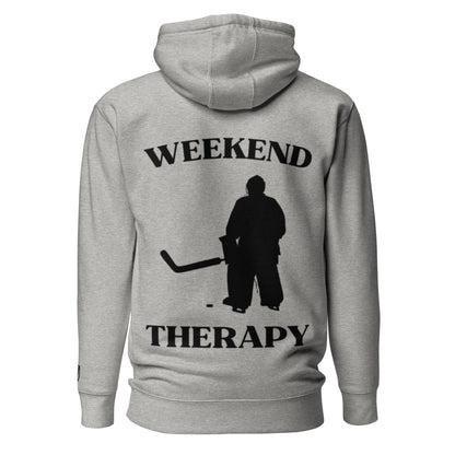 Weekend Therapy Hockey Hoodie – Goalie Edition by Weekend Therapy™ – Weekend Therapy Clothing