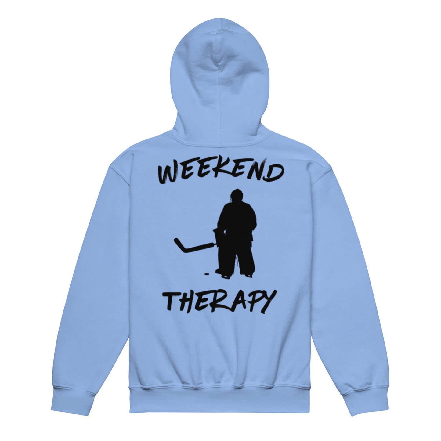 Weekend Therapy Hockey Hoodie – Goalie Edition by Weekend Therapy™ – Weekend Therapy Clothing