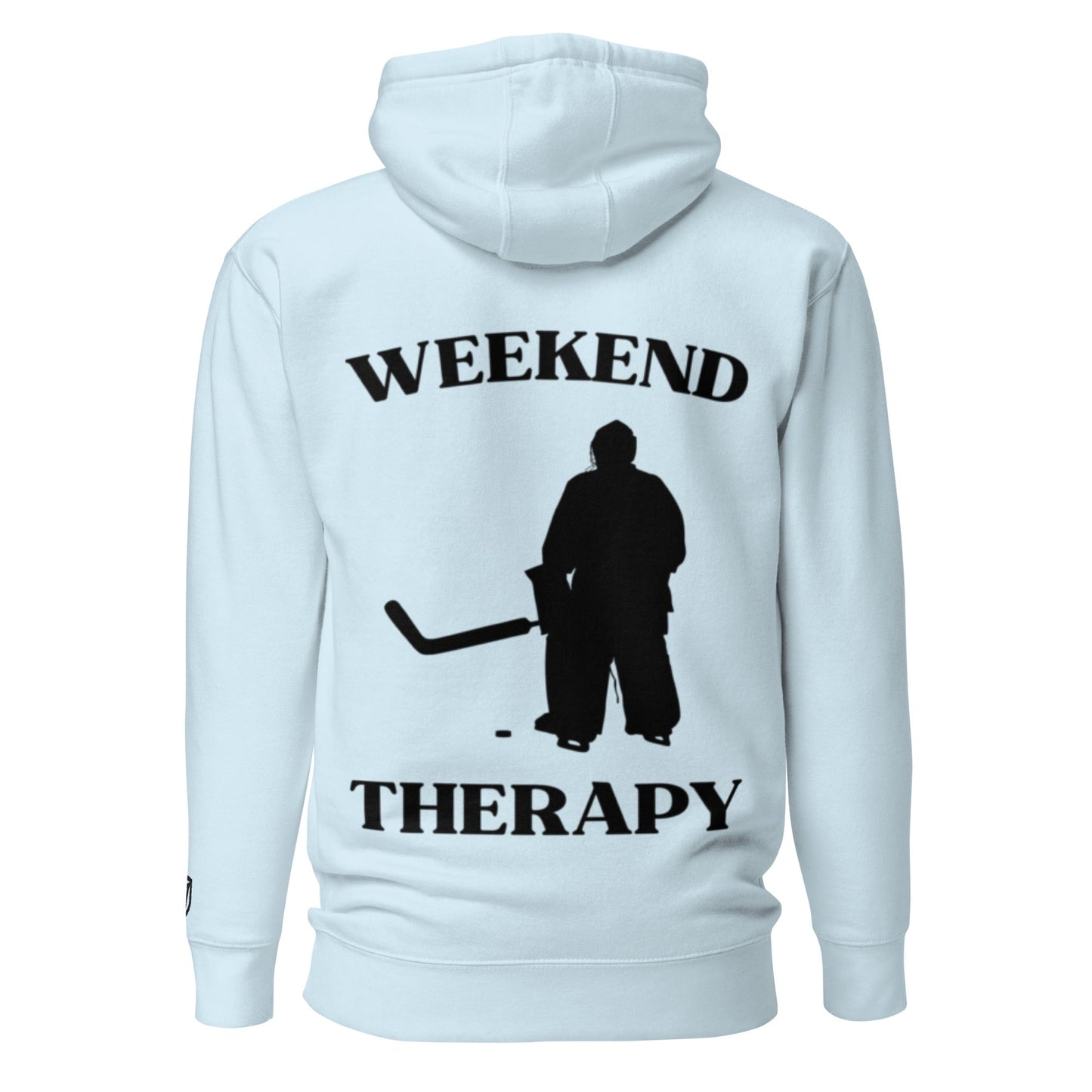 Weekend Therapy Hockey Hoodie – Goalie Edition by Weekend Therapy™ – Weekend Therapy Clothing