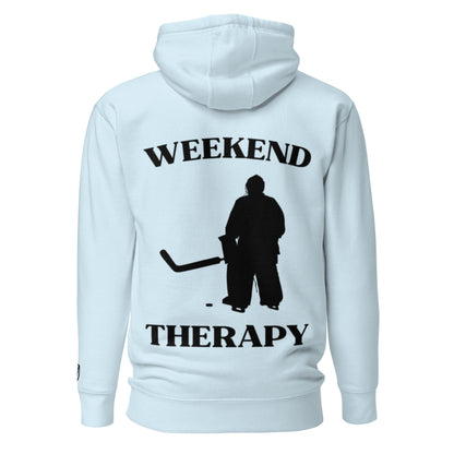 Weekend Therapy Hockey Hoodie – Goalie Edition by Weekend Therapy™ – Weekend Therapy Clothing