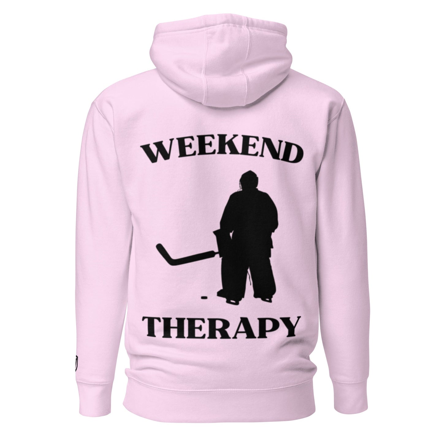 Weekend Therapy Hockey Hoodie – Goalie Edition by Weekend Therapy™ – Weekend Therapy Clothing