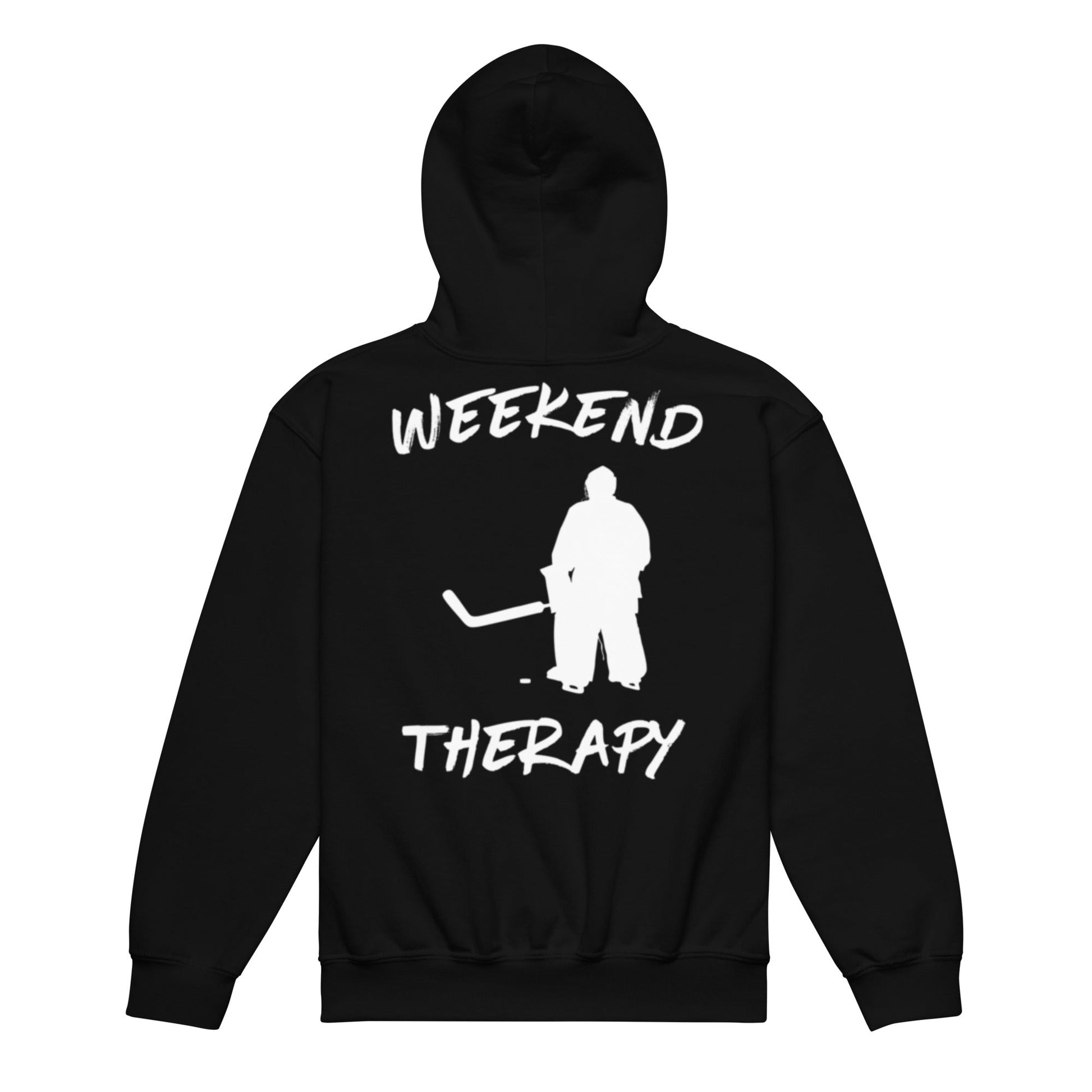 Weekend Therapy Hockey Hoodie – Goalie Edition by Weekend Therapy™ – Weekend Therapy Clothing