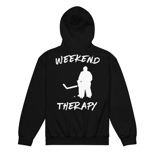 Weekend Therapy Hockey Hoodie – Goalie Edition by Weekend Therapy™ – Weekend Therapy Clothing