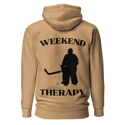 Weekend Therapy Hockey Hoodie – Goalie Edition by Weekend Therapy™ – Weekend Therapy Clothing