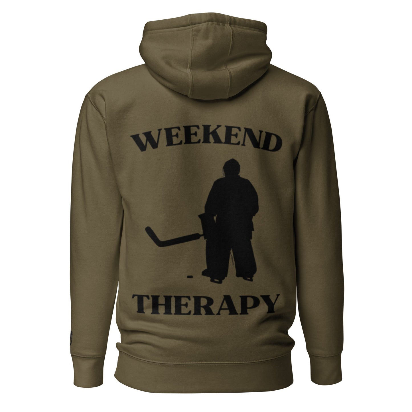 Weekend Therapy Hockey Hoodie – Goalie Edition by Weekend Therapy™ – Weekend Therapy Clothing