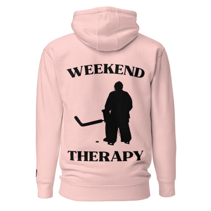 Weekend Therapy Hockey Hoodie – Goalie Edition by Weekend Therapy™ – Weekend Therapy Clothing