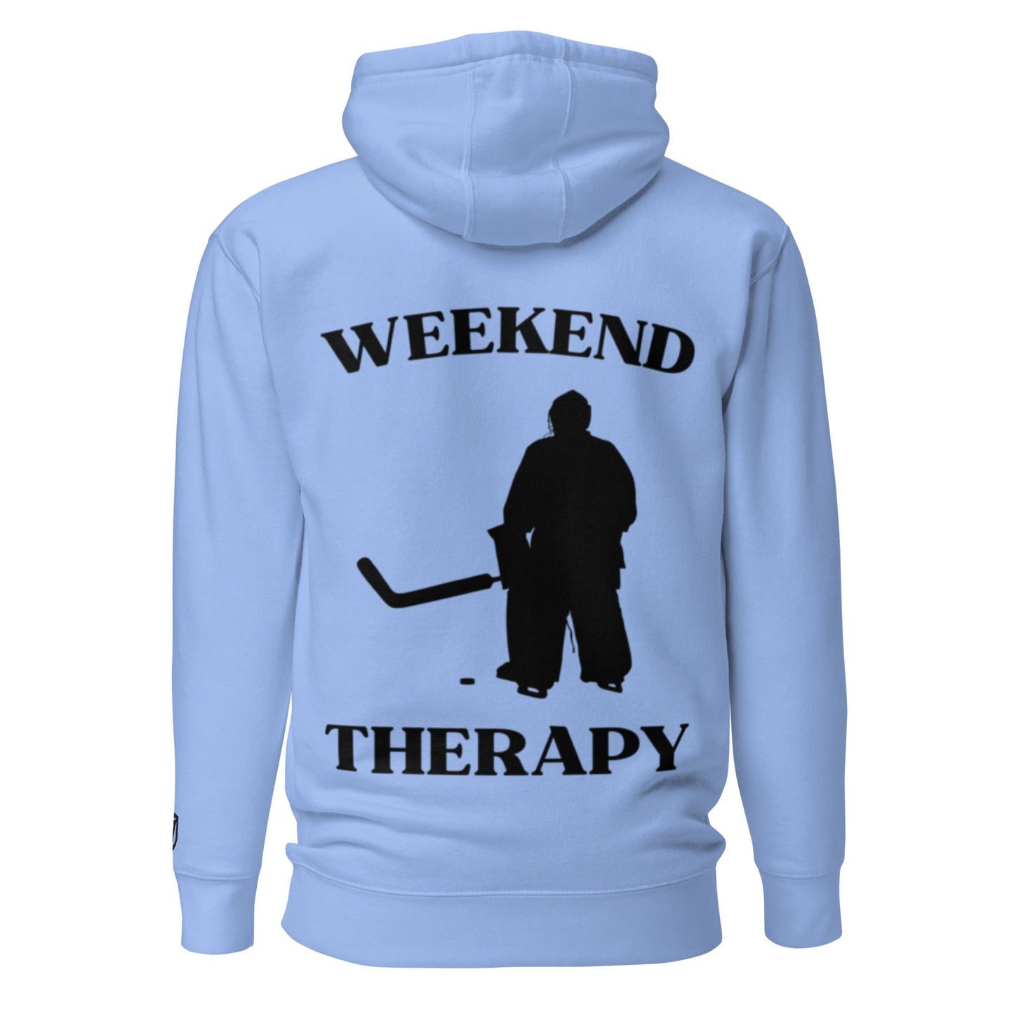 Weekend Therapy Hockey Hoodie – Goalie Edition by Weekend Therapy™ – Weekend Therapy Clothing