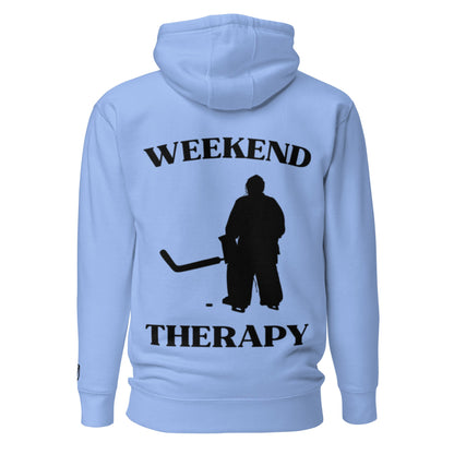 Weekend Therapy Hockey Hoodie – Goalie Edition by Weekend Therapy™ – Weekend Therapy Clothing