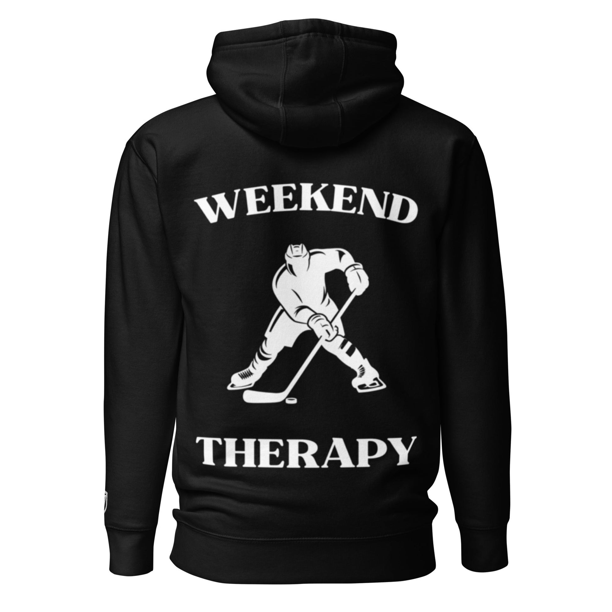 Weekend Therapy Hockey Hoodie – Player Edition by Weekend Therapy™ – Weekend Therapy Clothing