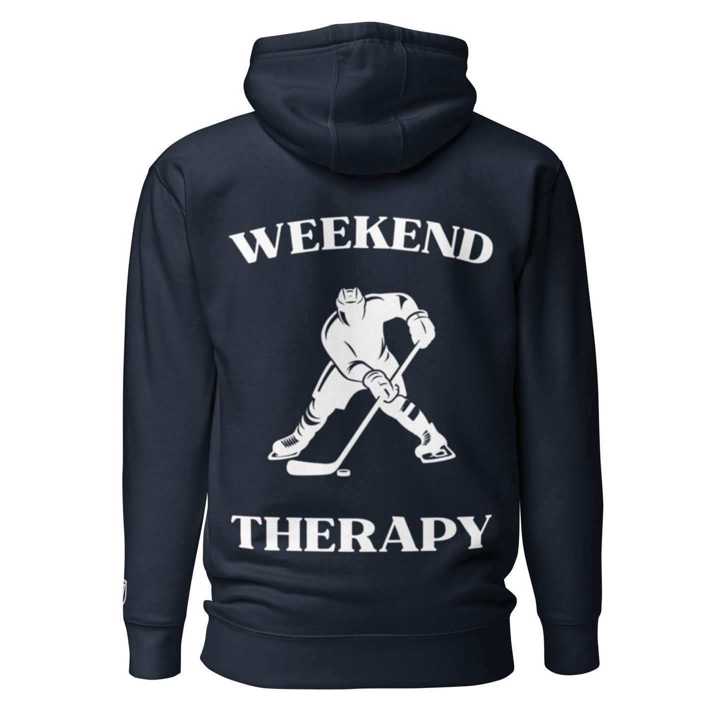 Weekend Therapy Hockey Hoodie – Player Edition by Weekend Therapy™ – Weekend Therapy Clothing