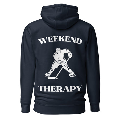 Weekend Therapy Hockey Hoodie – Player Edition by Weekend Therapy™ – Weekend Therapy Clothing