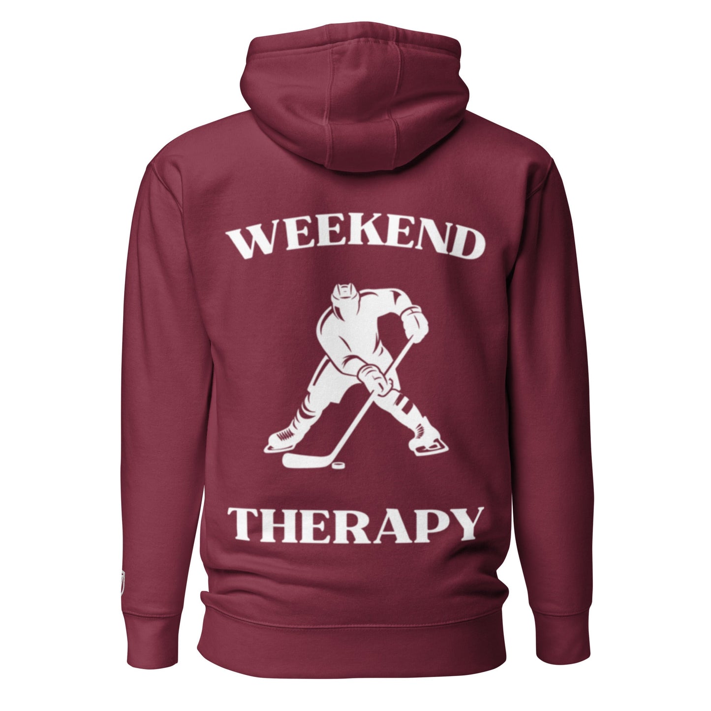 Weekend Therapy Hockey Hoodie – Player Edition by Weekend Therapy™ – Weekend Therapy Clothing