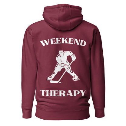 Weekend Therapy Hockey Hoodie – Player Edition by Weekend Therapy™ – Weekend Therapy Clothing