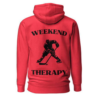 Weekend Therapy Hockey Hoodie – Player Edition by Weekend Therapy™ – Weekend Therapy Clothing