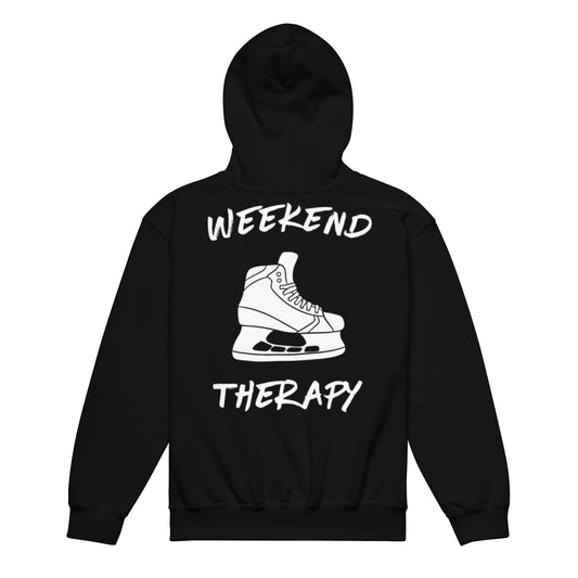 Weekend Therapy Hockey Hoodie – Skates Edition by Weekend Therapy™ – Weekend Therapy Clothing