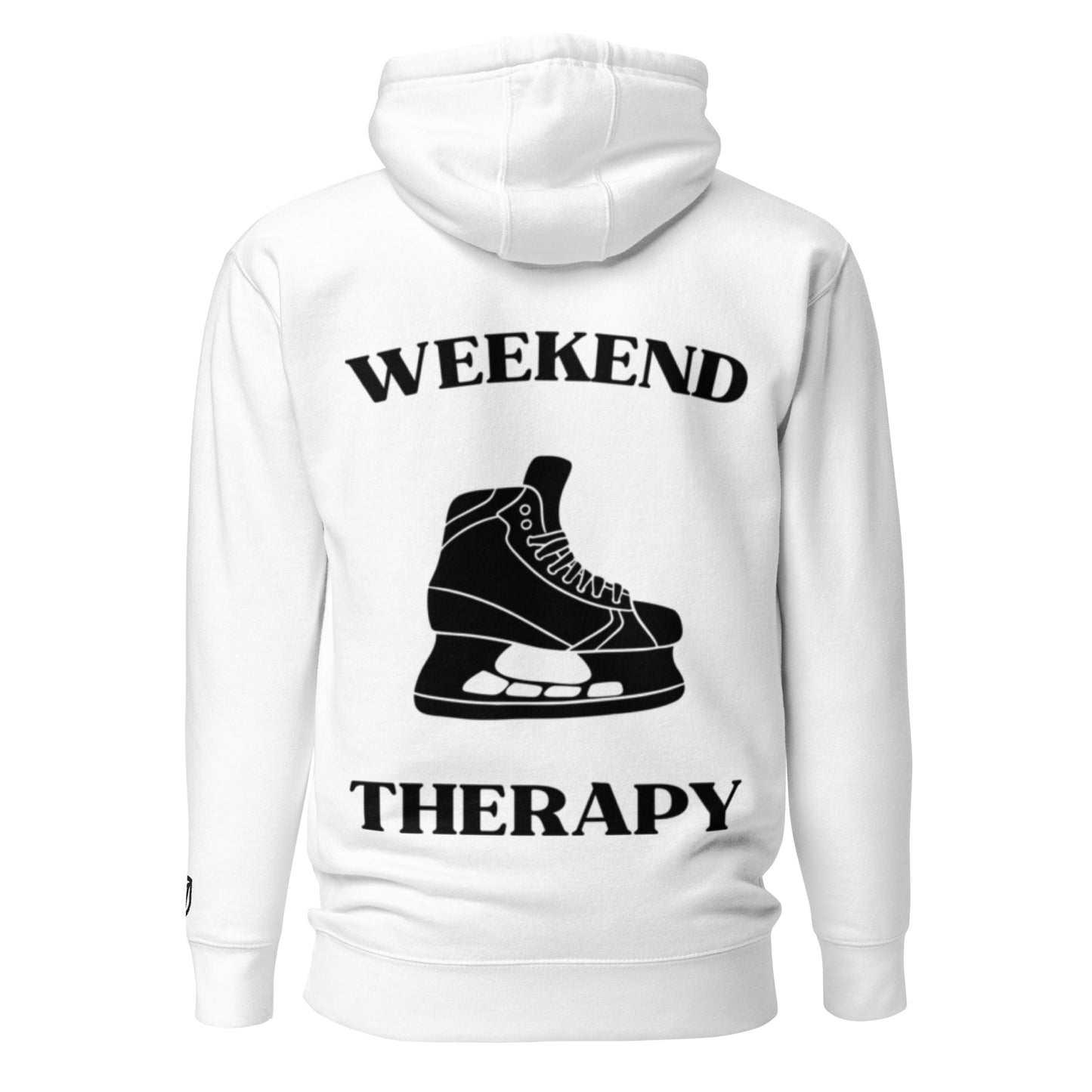 Weekend Therapy Hockey Hoodie – Skates Edition by Weekend Therapy™ – Weekend Therapy Clothing