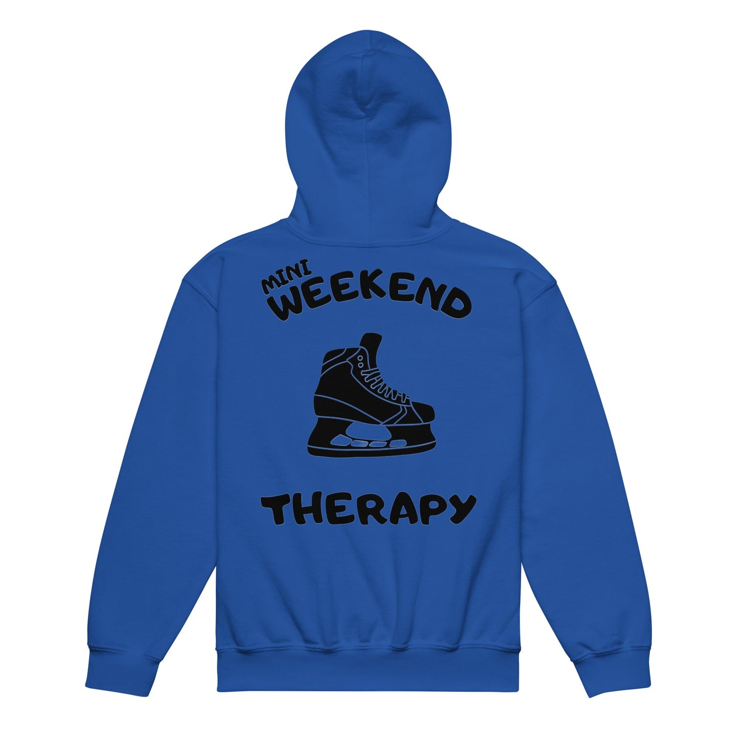Weekend Therapy Hockey Hoodie – Skates Edition by Weekend Therapy™ – Weekend Therapy Clothing